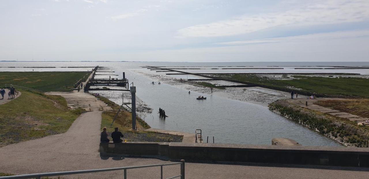 Wohnmobilstellplatz Hemenswarft An Der Nordsee - Meerblick Emmelsbüll-Horsbüll Dış mekan fotoğraf