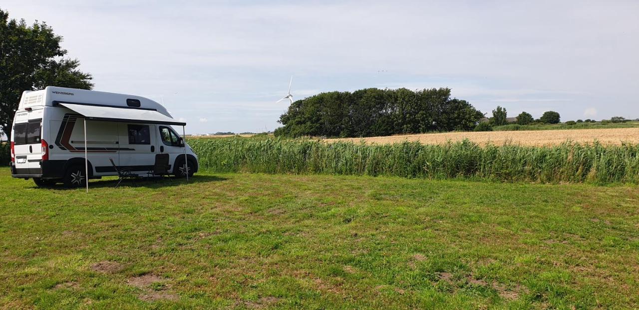 Wohnmobilstellplatz Hemenswarft An Der Nordsee - Meerblick Emmelsbüll-Horsbüll Dış mekan fotoğraf