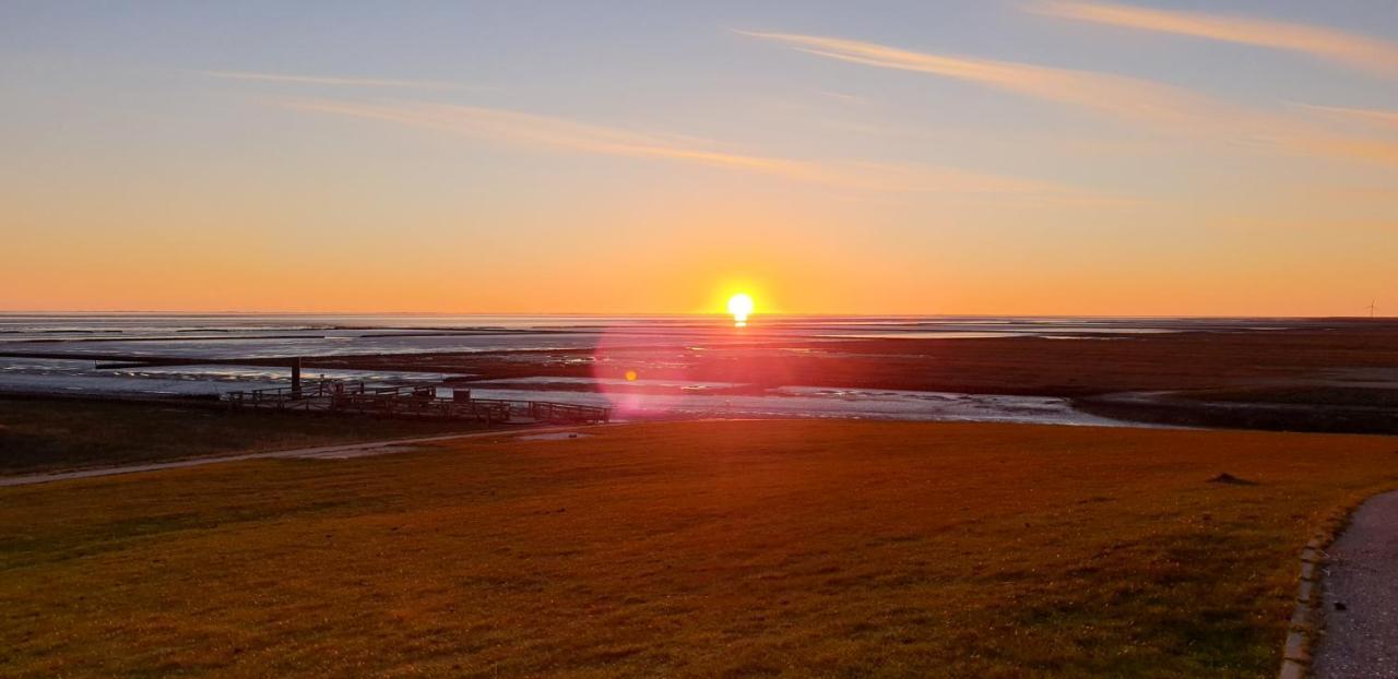 Wohnmobilstellplatz Hemenswarft An Der Nordsee - Meerblick Emmelsbüll-Horsbüll Dış mekan fotoğraf